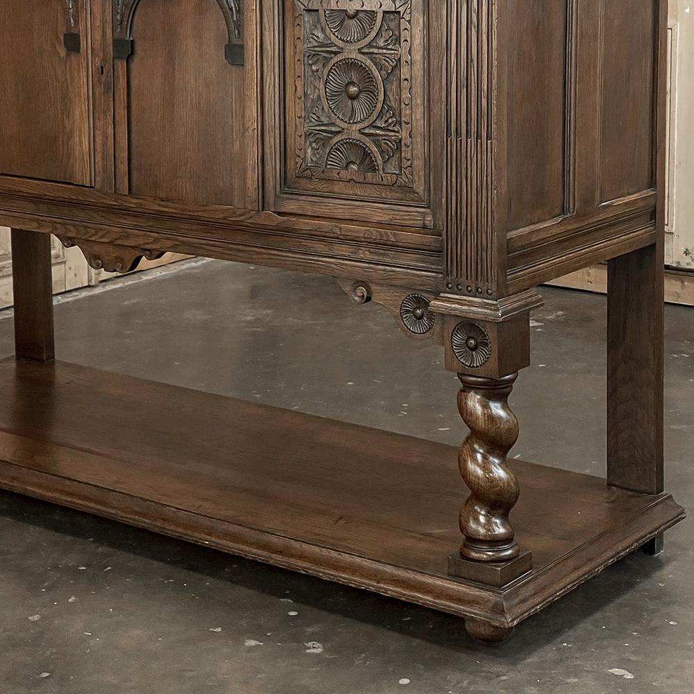 Buffet rialzato neoclassico olandese del XIX secolo di Coloni ~ Mobile in vendita 8