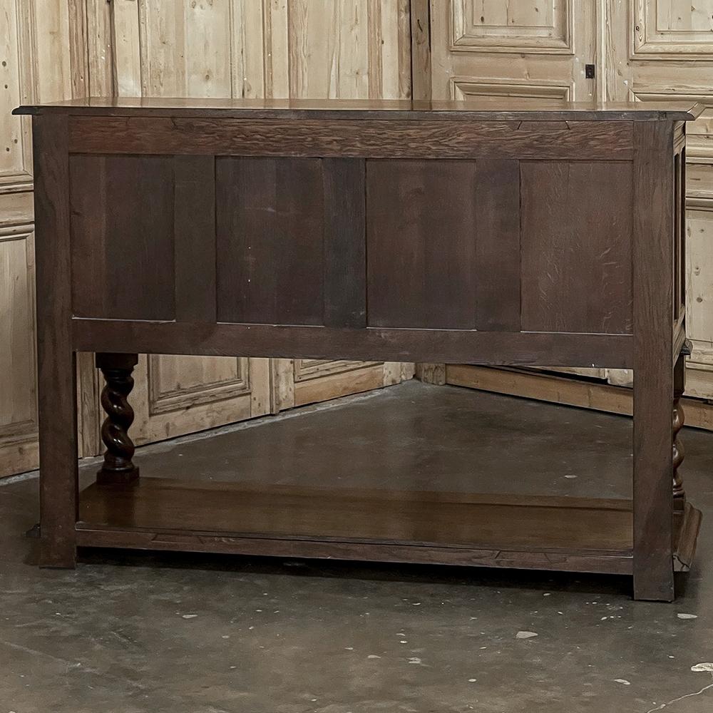 Buffet rialzato neoclassico olandese del XIX secolo di Coloni ~ Mobile in vendita 9