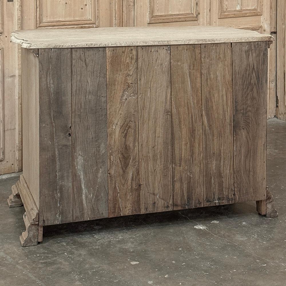 Commode à rayures du 19e siècle de style colonial hollandais en vente 9