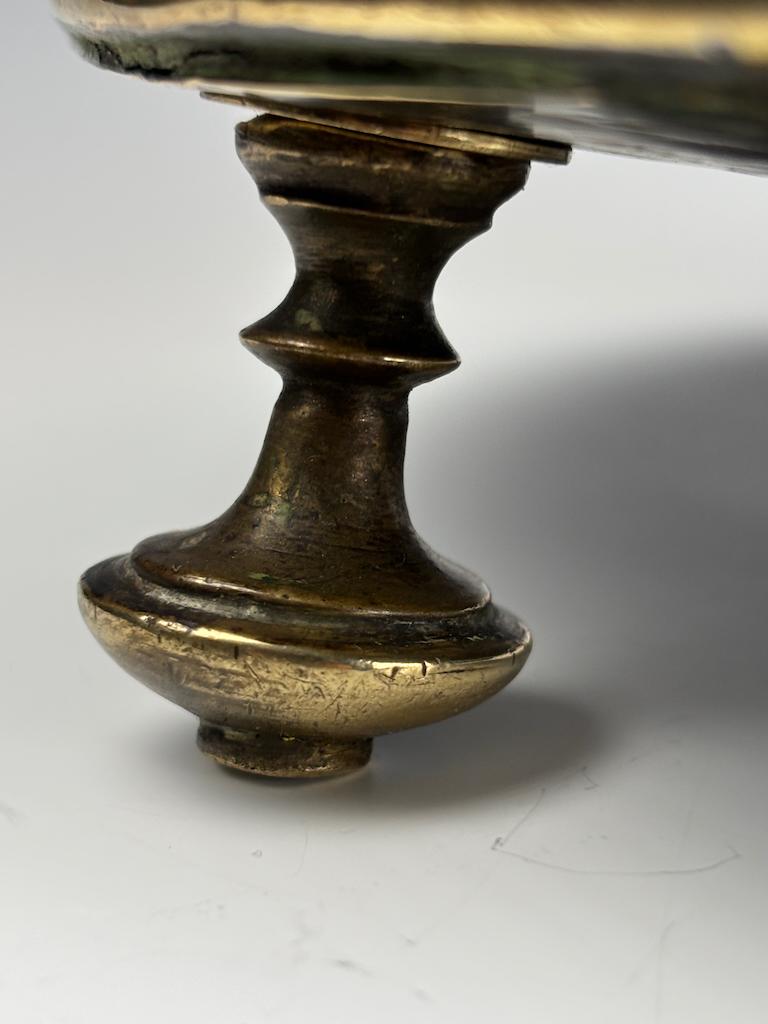 Pentola olandese in rame e ottone del XIX secolo (pentola a fiamma) in vendita 7