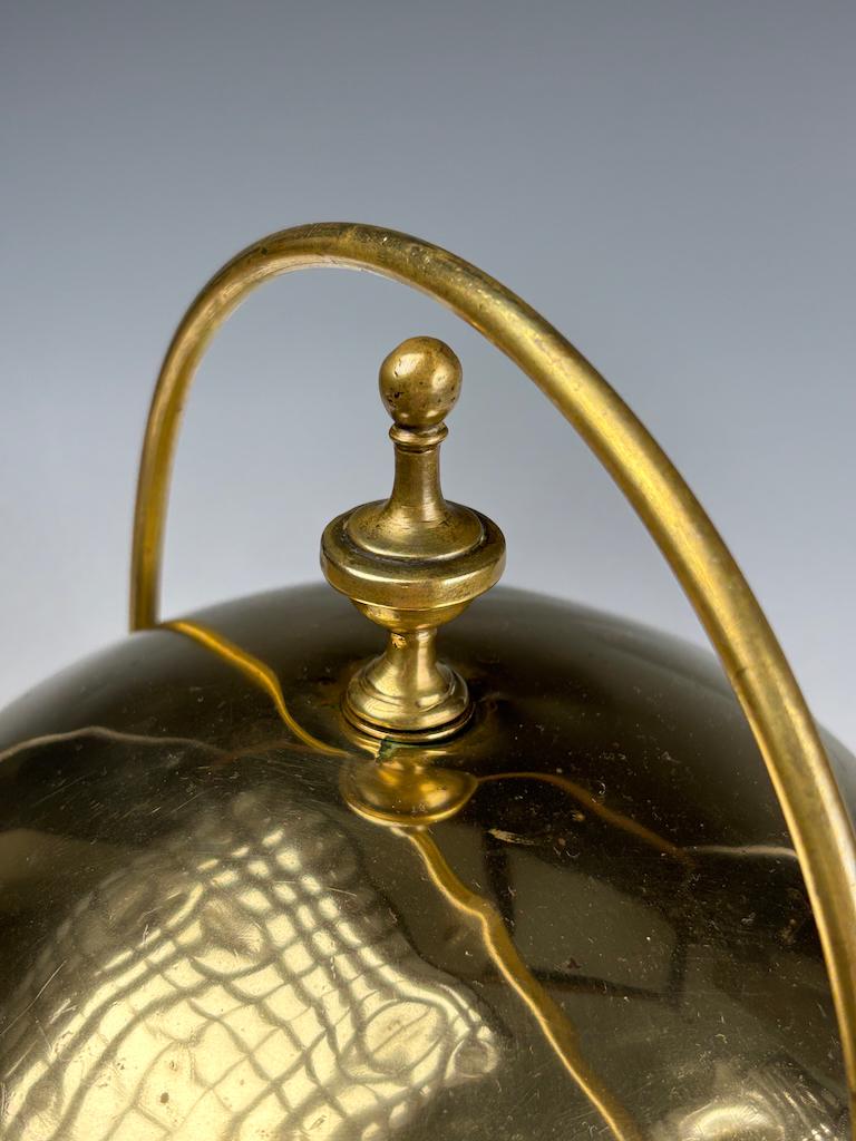 Pentola olandese in rame e ottone del XIX secolo (pentola a fiamma) in vendita 8