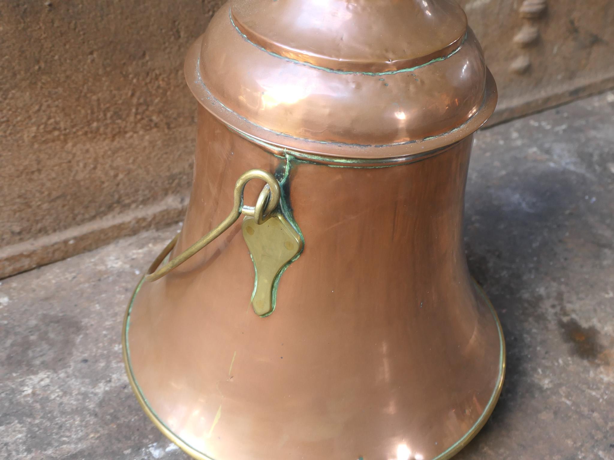 Vaso di spegnimento in rame e ottone olandese del XIX secolo in vendita 2