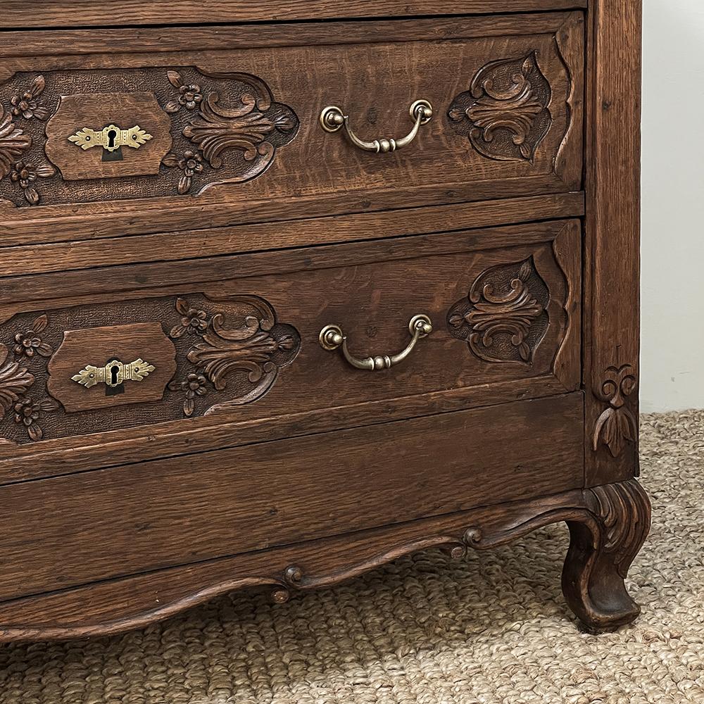 19th Century Dutch Country French Commode ~ Chest of Drawers For Sale 8