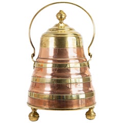 19th Century Dutch "Doofpot" or Fire Extinguisher for Coal and Charchoal