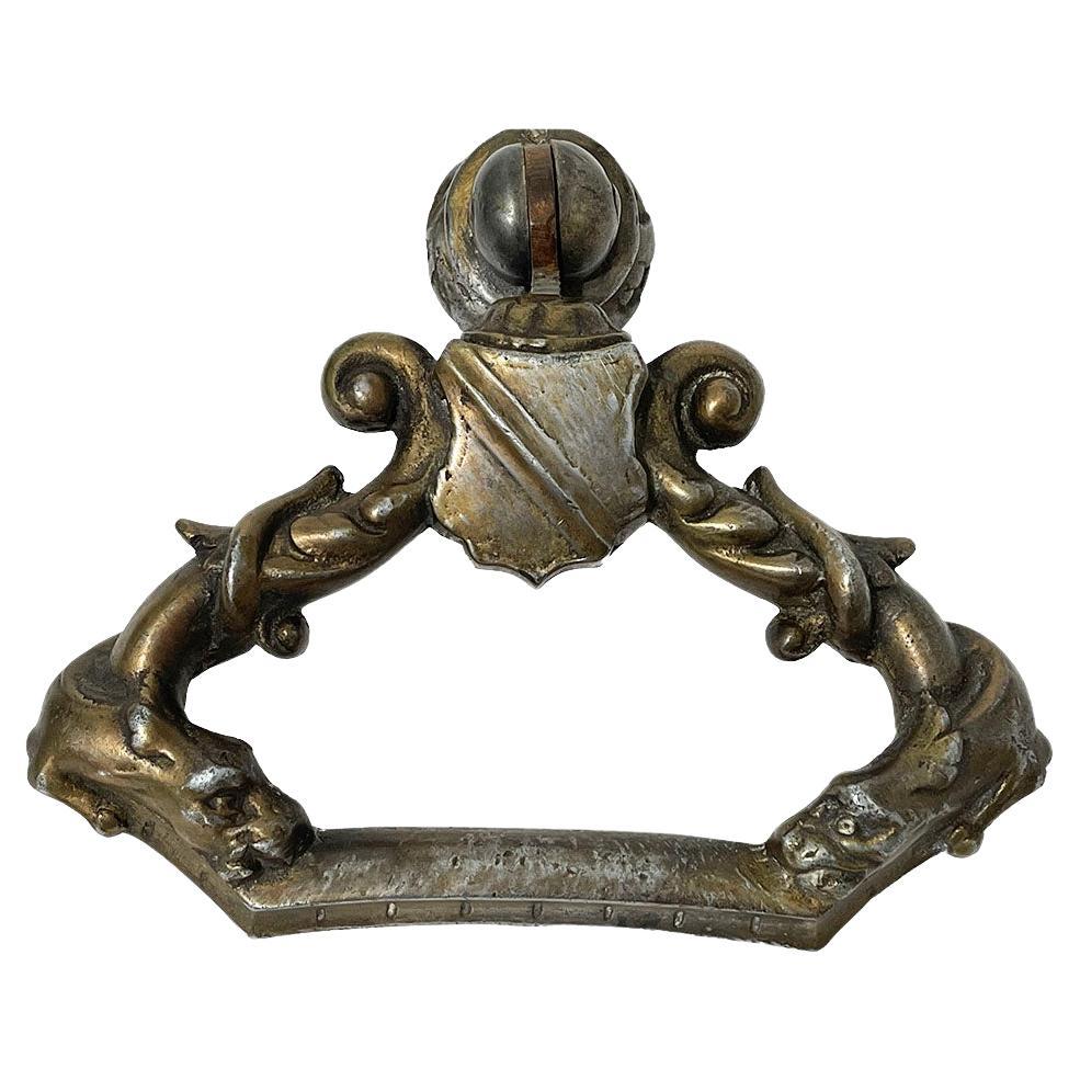 19th Century Dutch Door Knocker For Sale