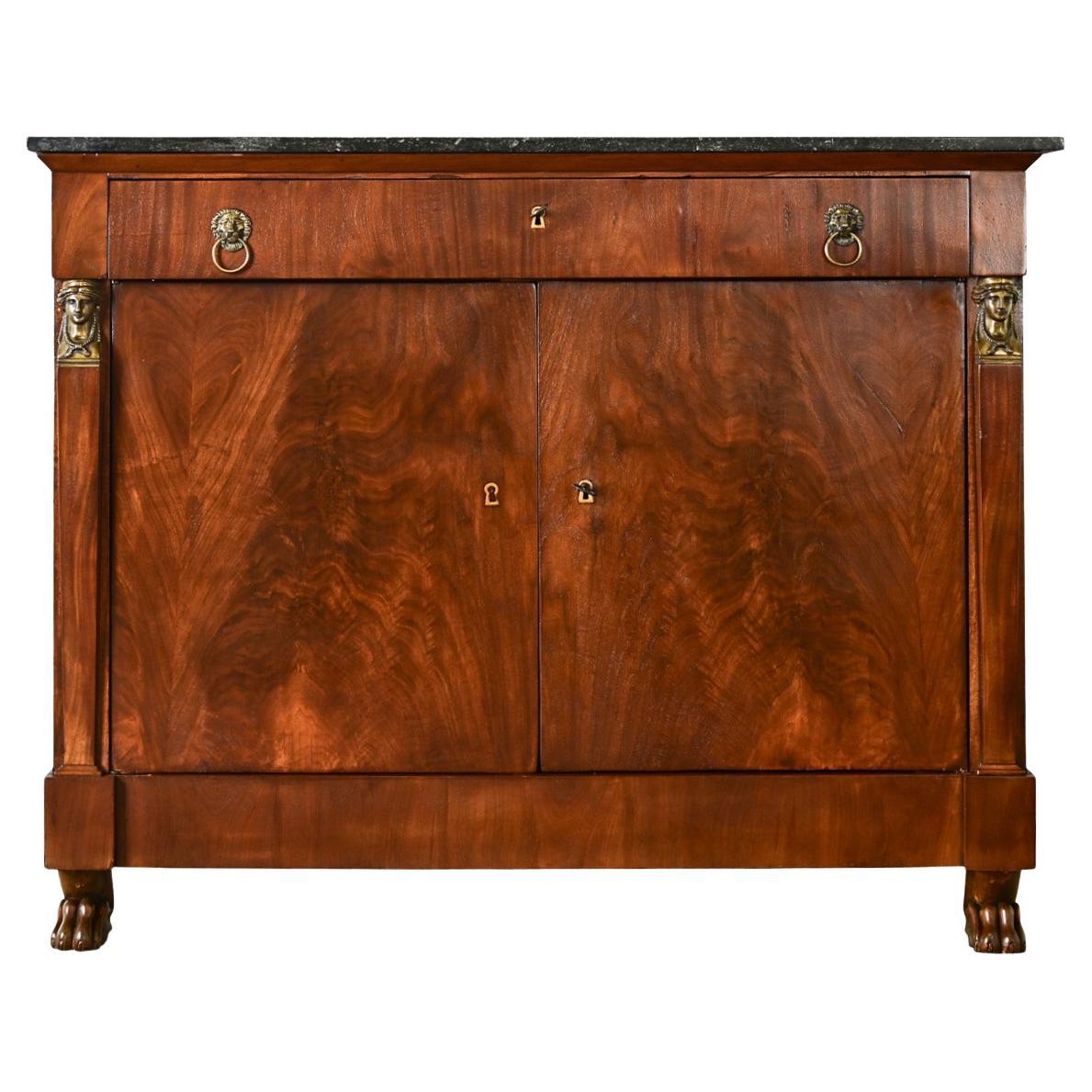 Buffet Empire hollandais du XIXe siècle