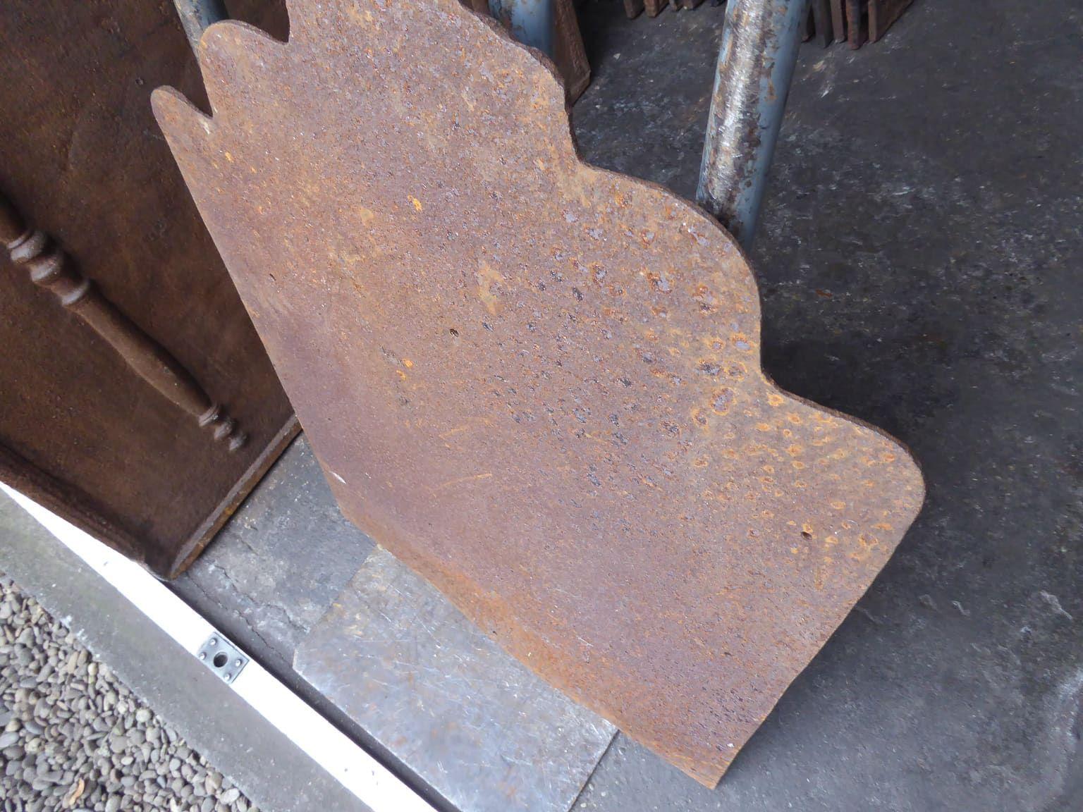 19th Century Dutch 'David's Punishment' Fireback / Backsplash For Sale 4
