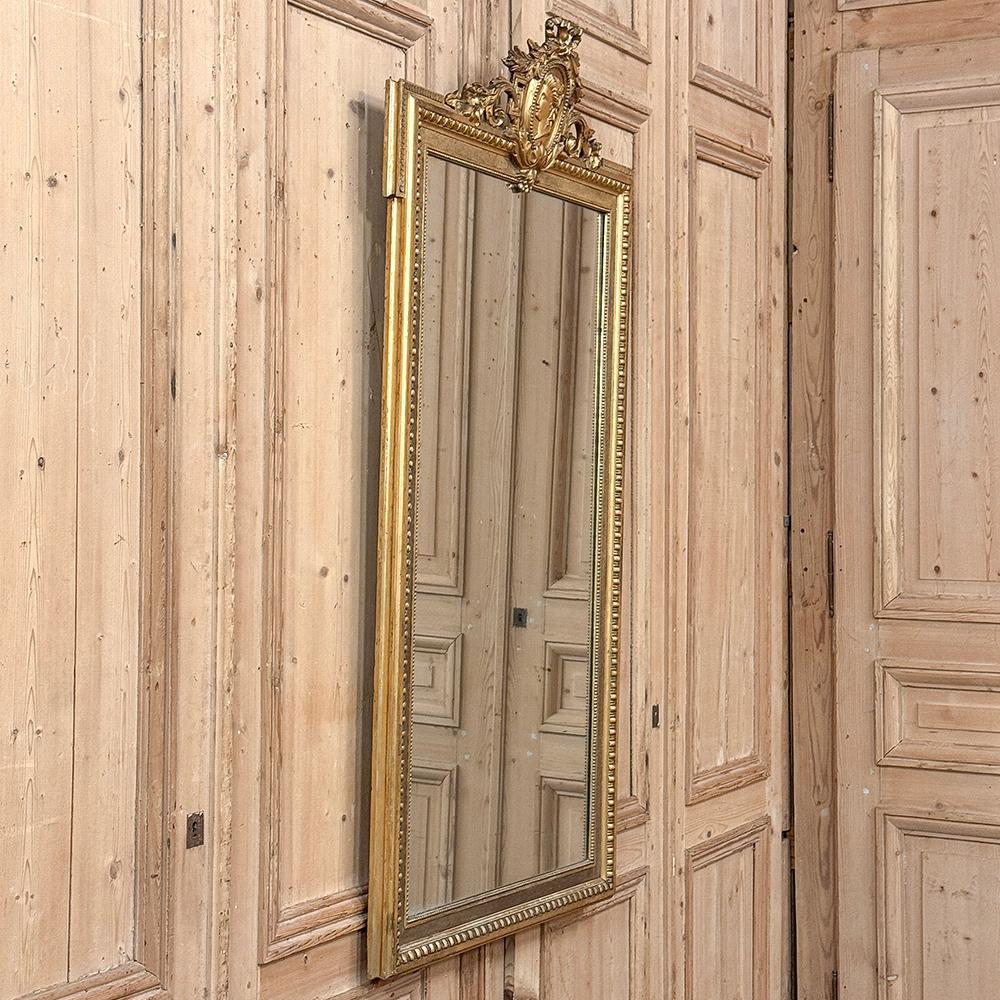 19th Century Dutch Gilded Mirror in the French Louis XVI Style For Sale 13
