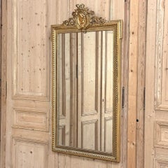 19th Century Dutch Gilded Mirror in the French Louis XVI Style