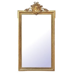 19th Century Dutch Gilded Mirror in the French Louis XVI Style