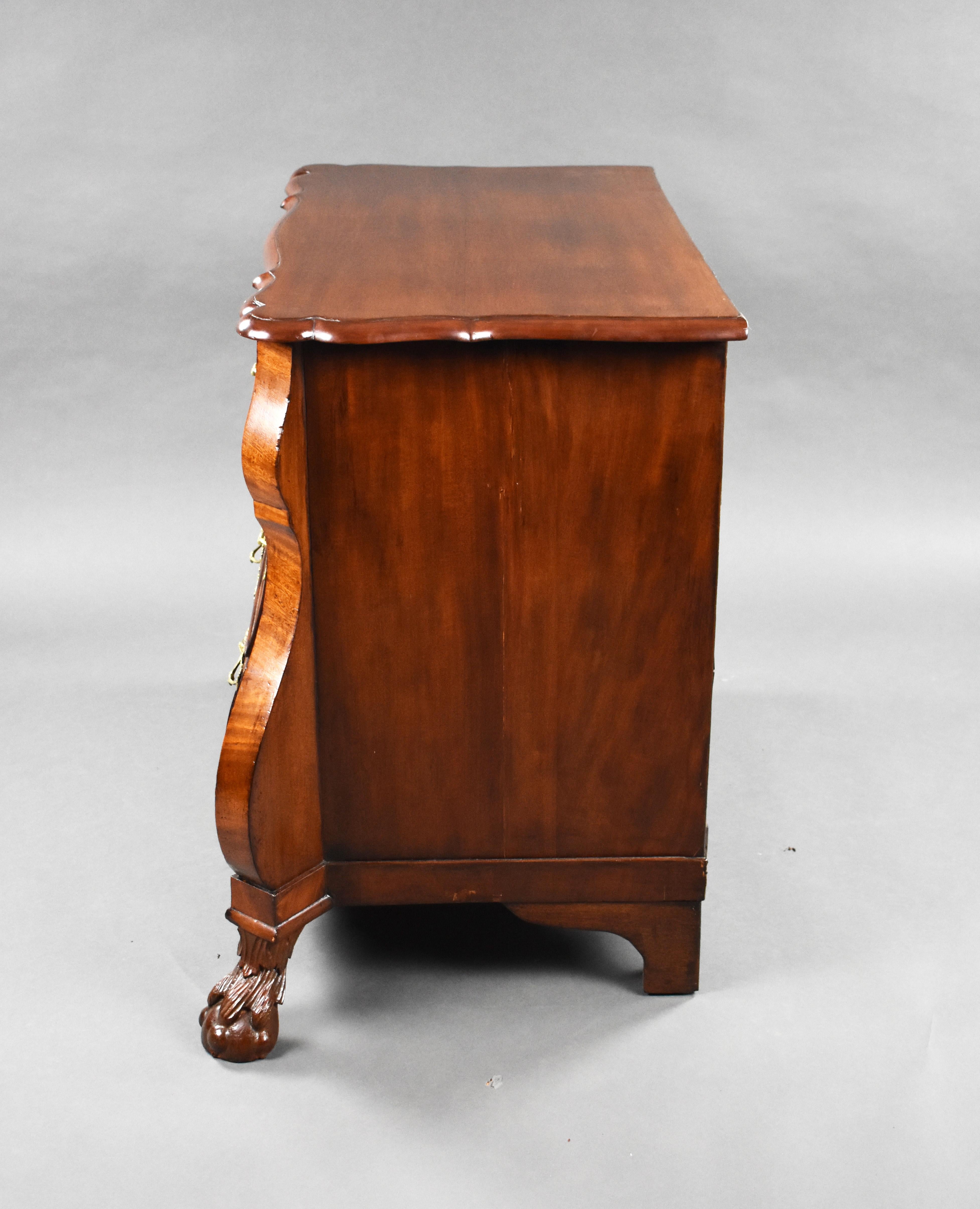 19th Century Dutch Mahogany Commode Chest of Drawers For Sale 2