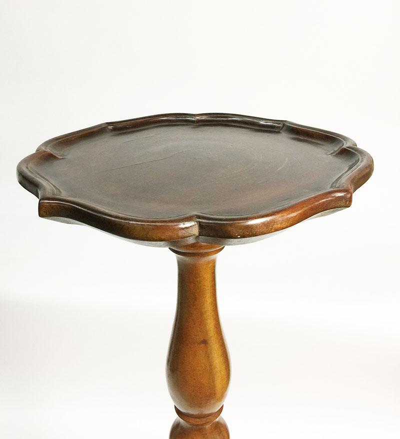 19th Century Dutch Mahogany Pedestal or Plant Stand In Good Condition For Sale In Delft, NL