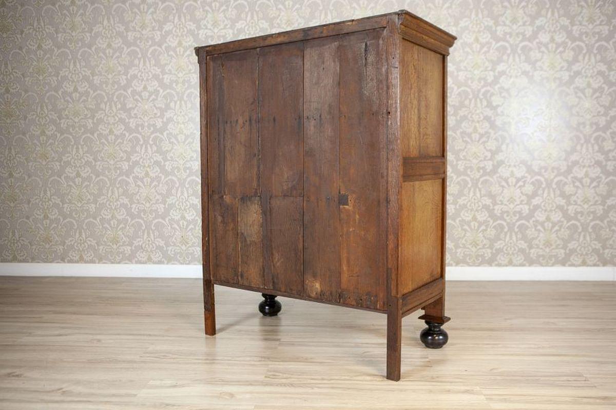 Niederländischer Manierismus EICHE Schrank des 19. Jahrhunderts im Angebot 1