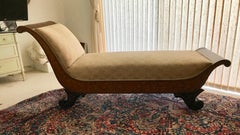 19TH Century Dutch Marquetry Recamier