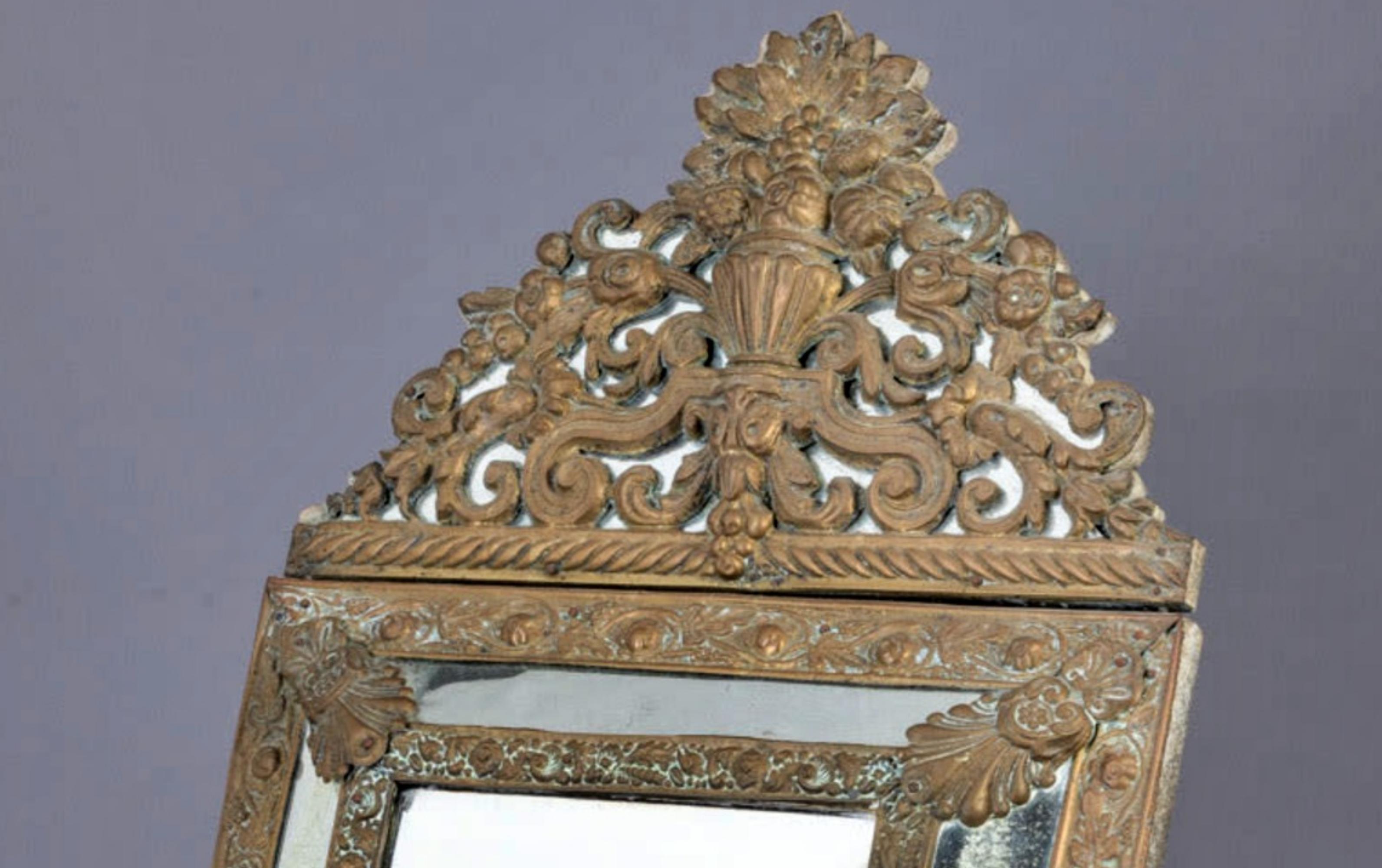 Baroque 19th Century Dutch Mirror