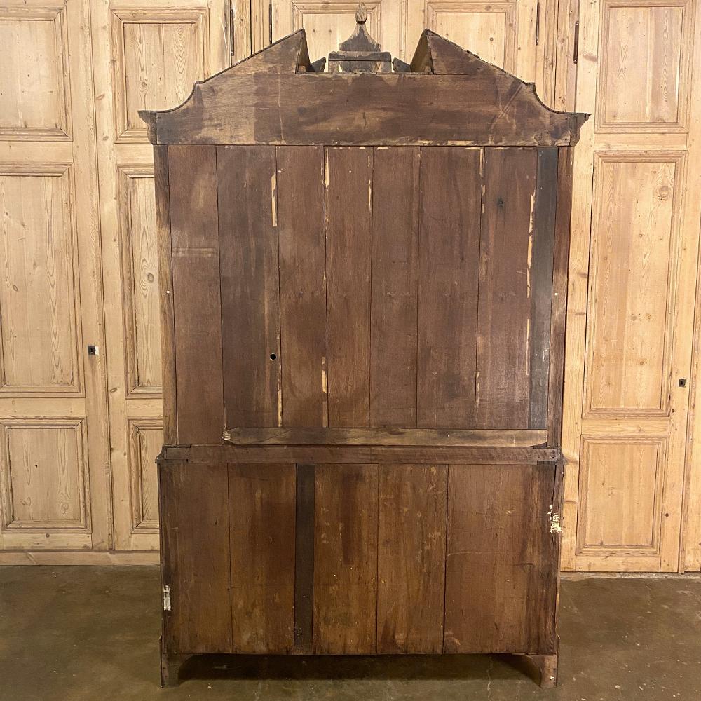 18th Century Dutch Neoclassical Wardrobe ~ Linen Press in Stripped Oak 9