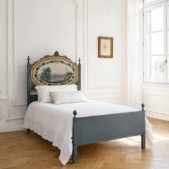 19th Century Dutch Neoclassical Louis XVI Painted Bed