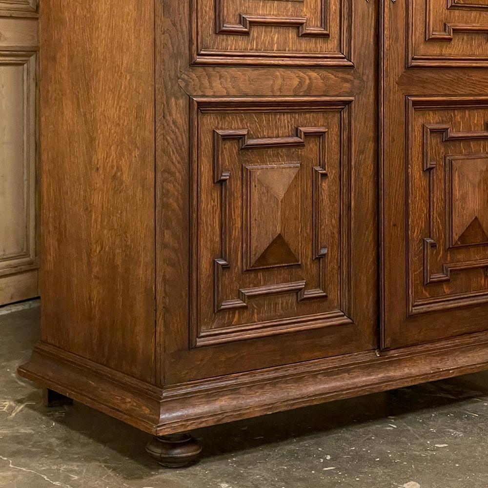 19th Century Dutch Oak Armoire ~ Cabinet 3