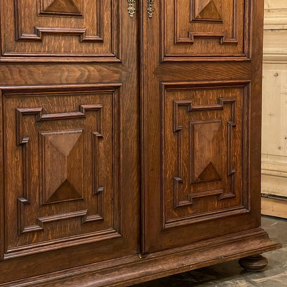 19th Century Dutch Oak Armoire ~ Cabinet 5