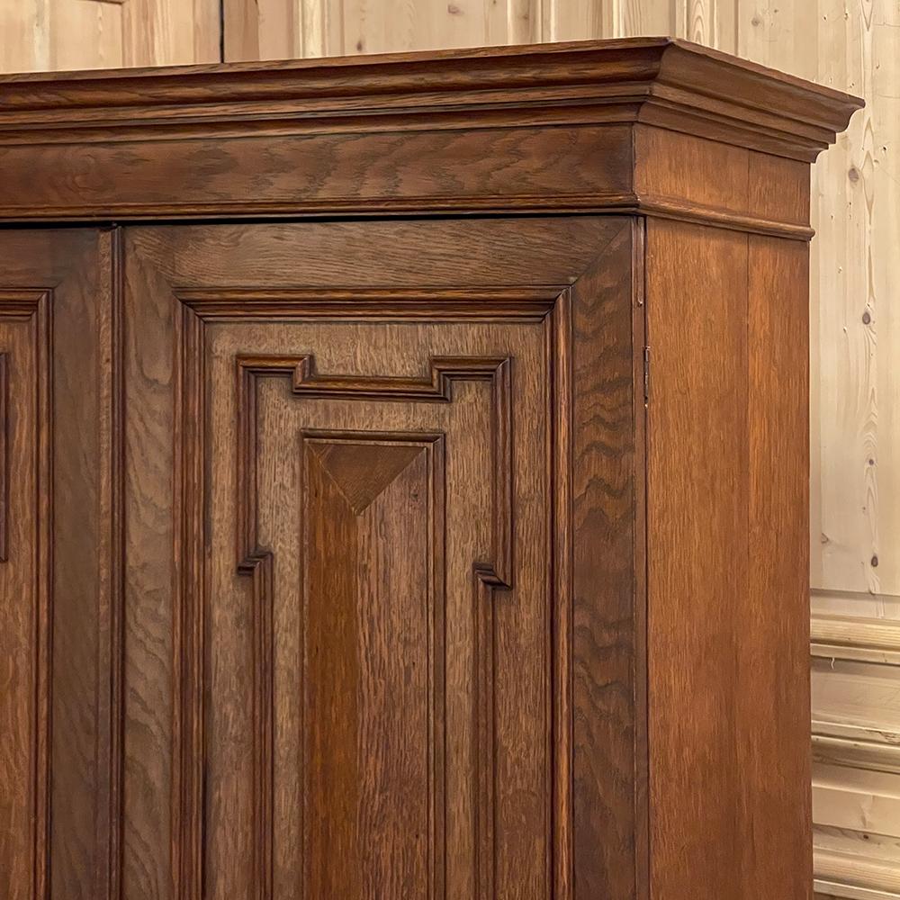 19th Century Dutch Oak Armoire ~ Cabinet 6