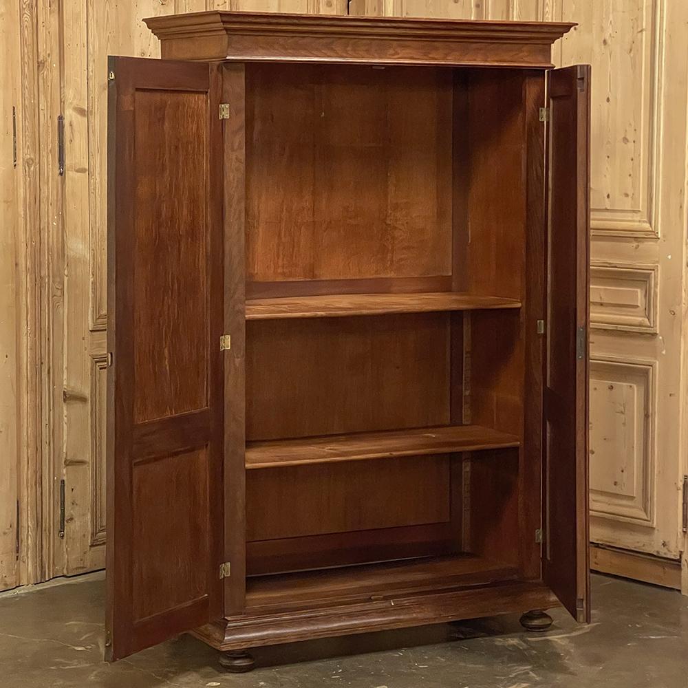Late 19th Century 19th Century Dutch Oak Armoire ~ Cabinet