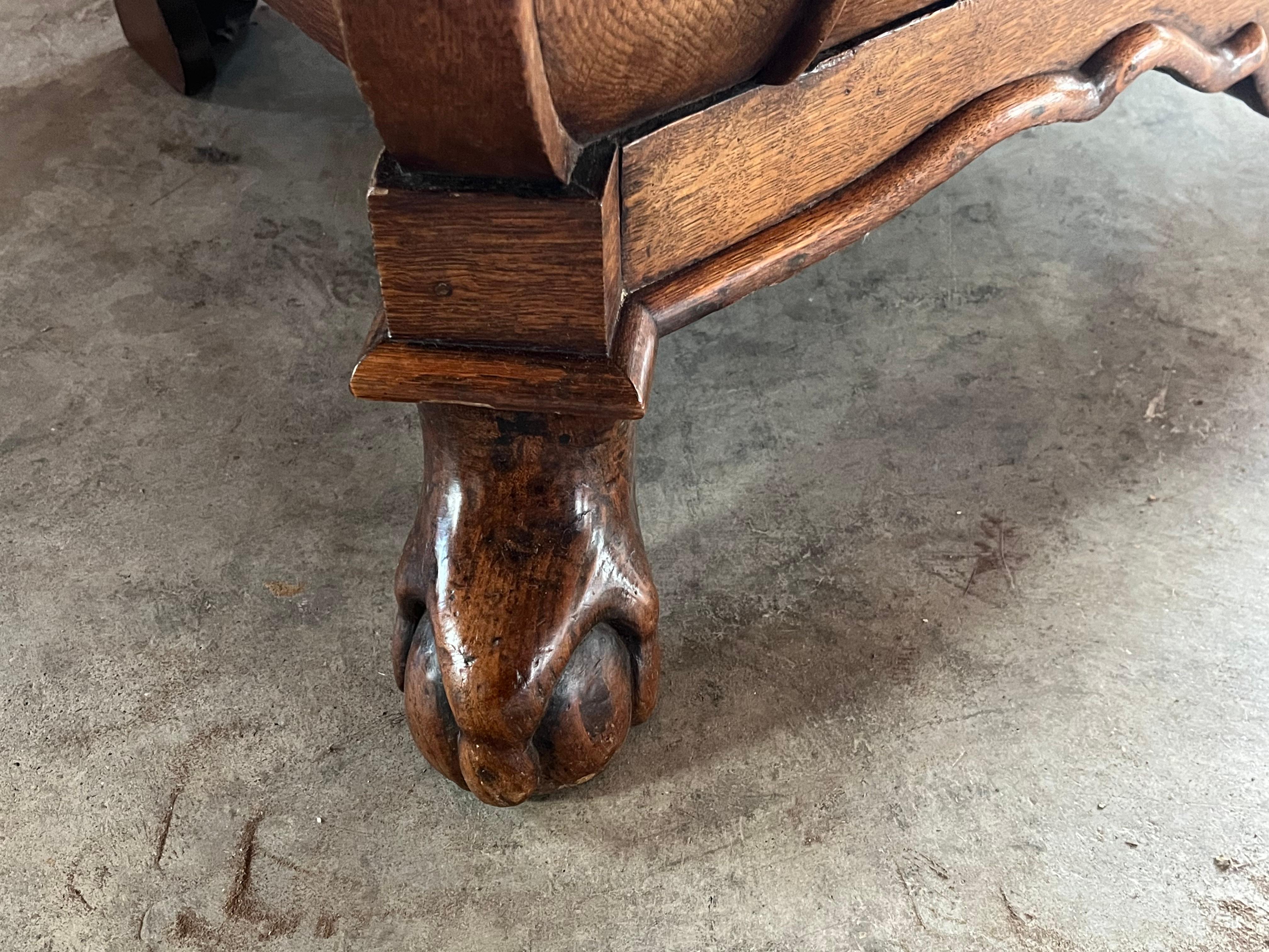 Cassettiera / Comò / Commode in Oak Bombay olandese del XIX secolo in vendita 5
