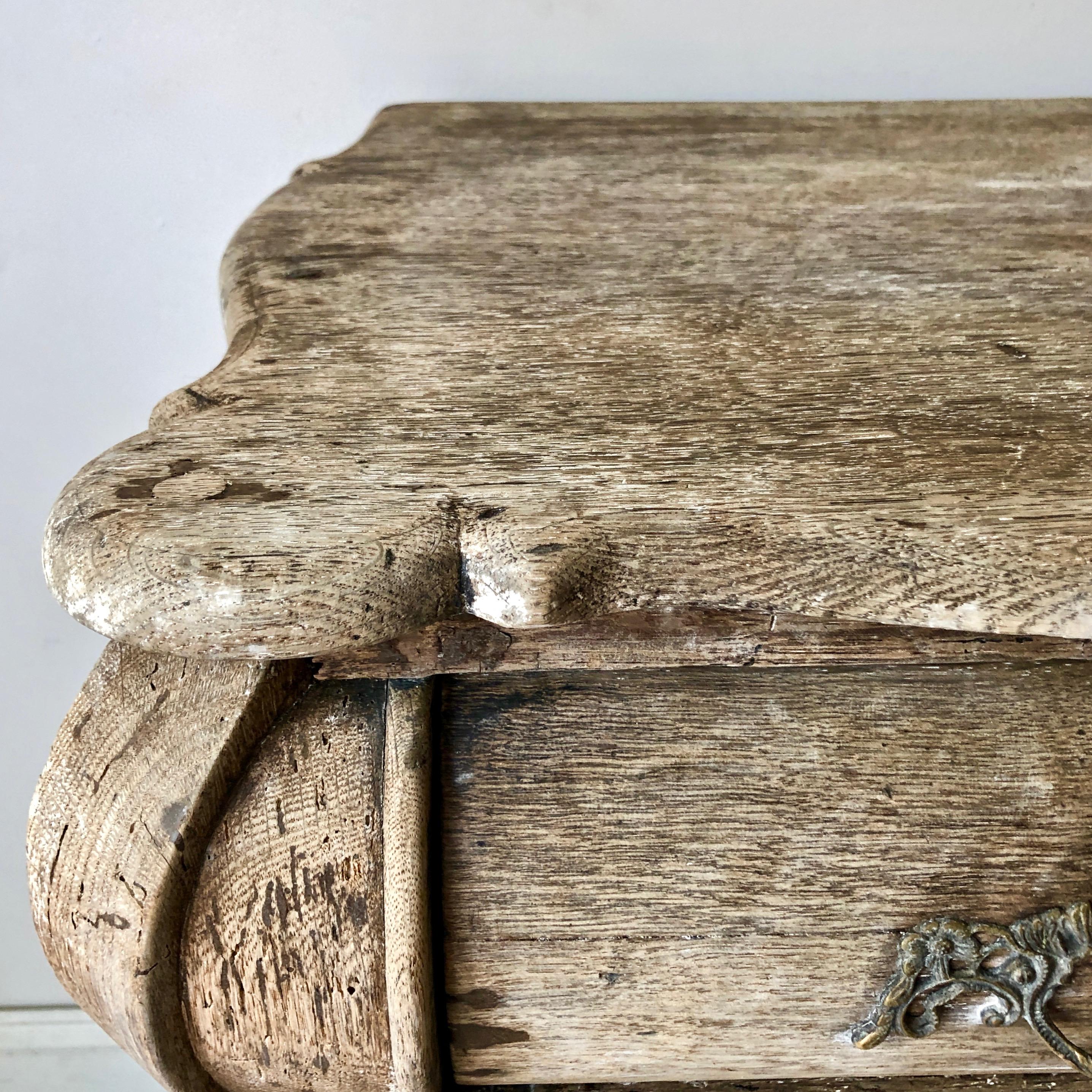 19th Century Dutch Oak Commode 1