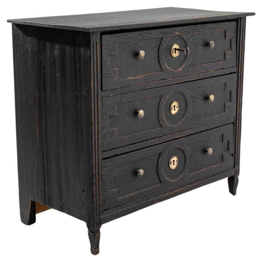 19th Century Dutch Petite Chest of Drawers
