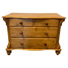19th Century Dutch Pine Chest of Drawers