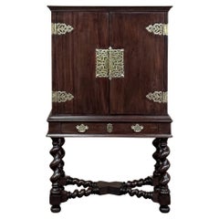 Used 19th Century Dutch Raised Cabinet in the Chinoiserie Style