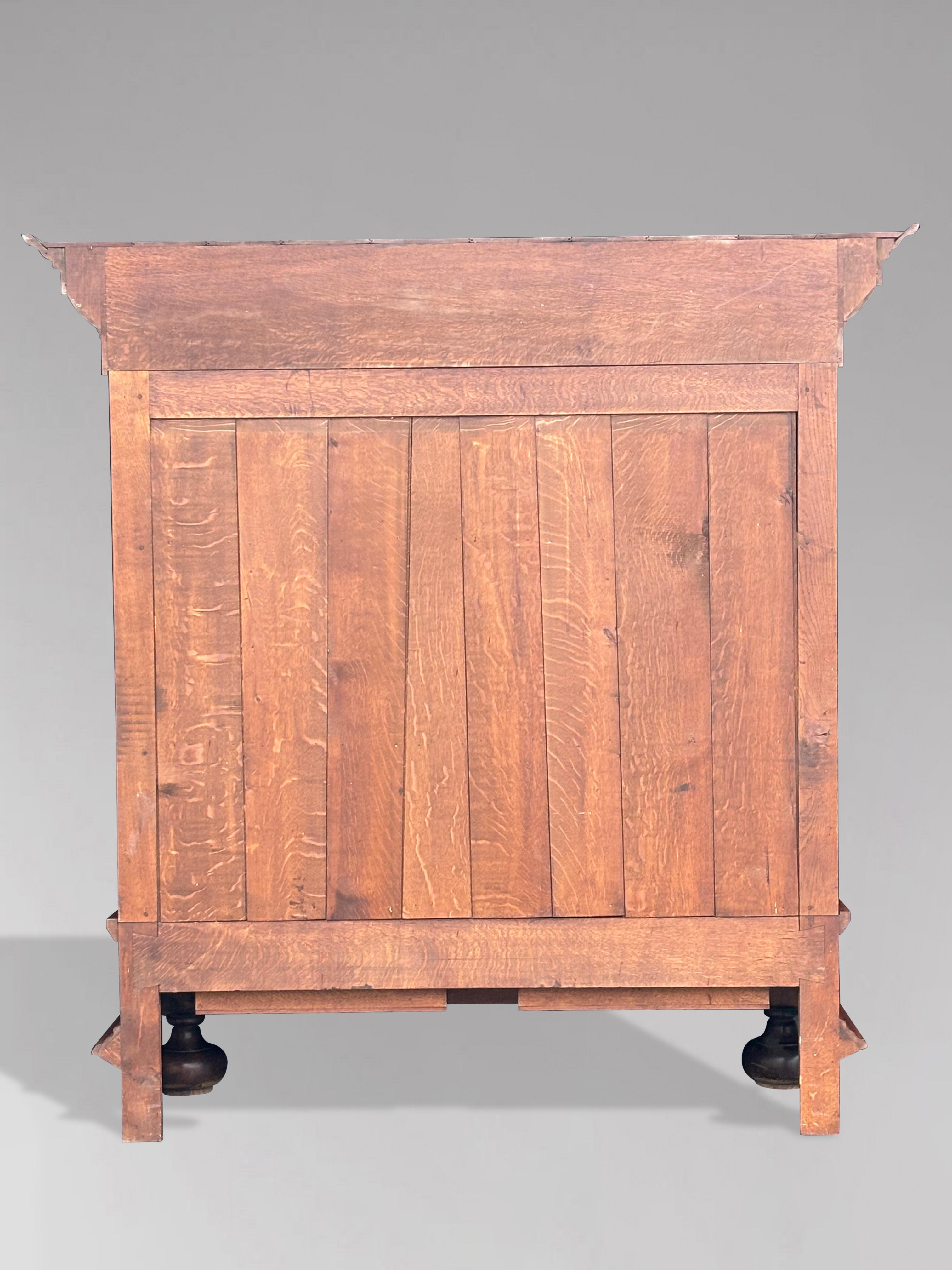 19th Century Dutch Renaissance Rosewood Cabinet For Sale 2