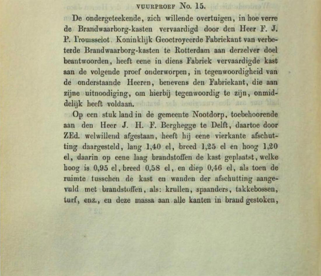 Cassaforte olandese del XIX secolo di F.A.I.P. Trousselot Rotterdam, 1880 ca. in vendita 5