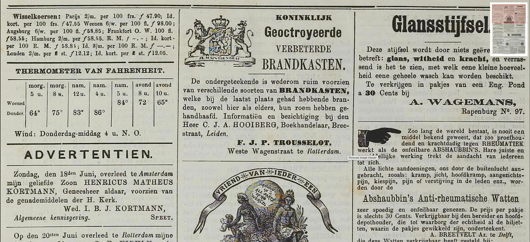 Cassaforte olandese del XIX secolo di F.A.I.P. Trousselot Rotterdam, 1880 ca. in vendita 6