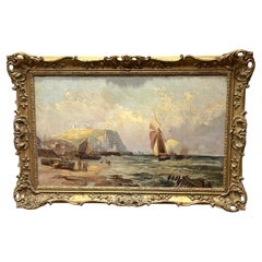 19th Century Dutch Seascape by Hendrik Daniël Eckelboom