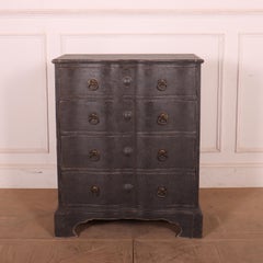19th Century Dutch Serpentine Commode
