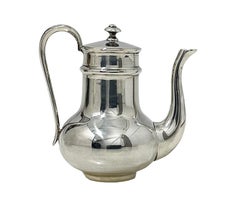 19th Century Dutch silver miniature coffee pot by J.M. van Kempen & Zonen
