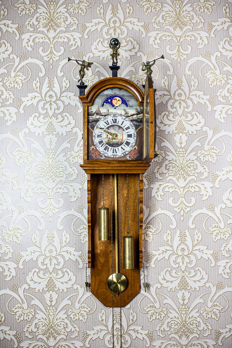 antique dutch wall clock