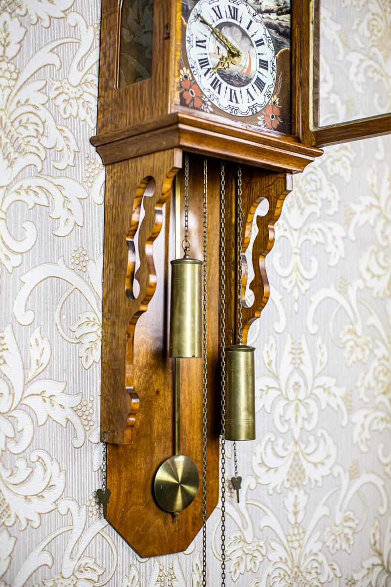 antique dutch wall clock