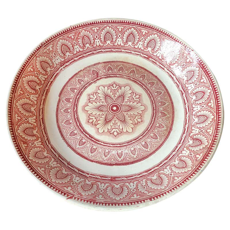 Petrus Ragout 19th Century Dutch Transferware Bowl by Petrus Regout and Co For Sale ...
