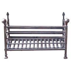 19th Century Dutch Victorian Fireplace Grate or Fire Basket