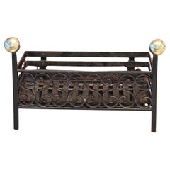19th Century Dutch Victorian Fireplace Grate or Fire Basket