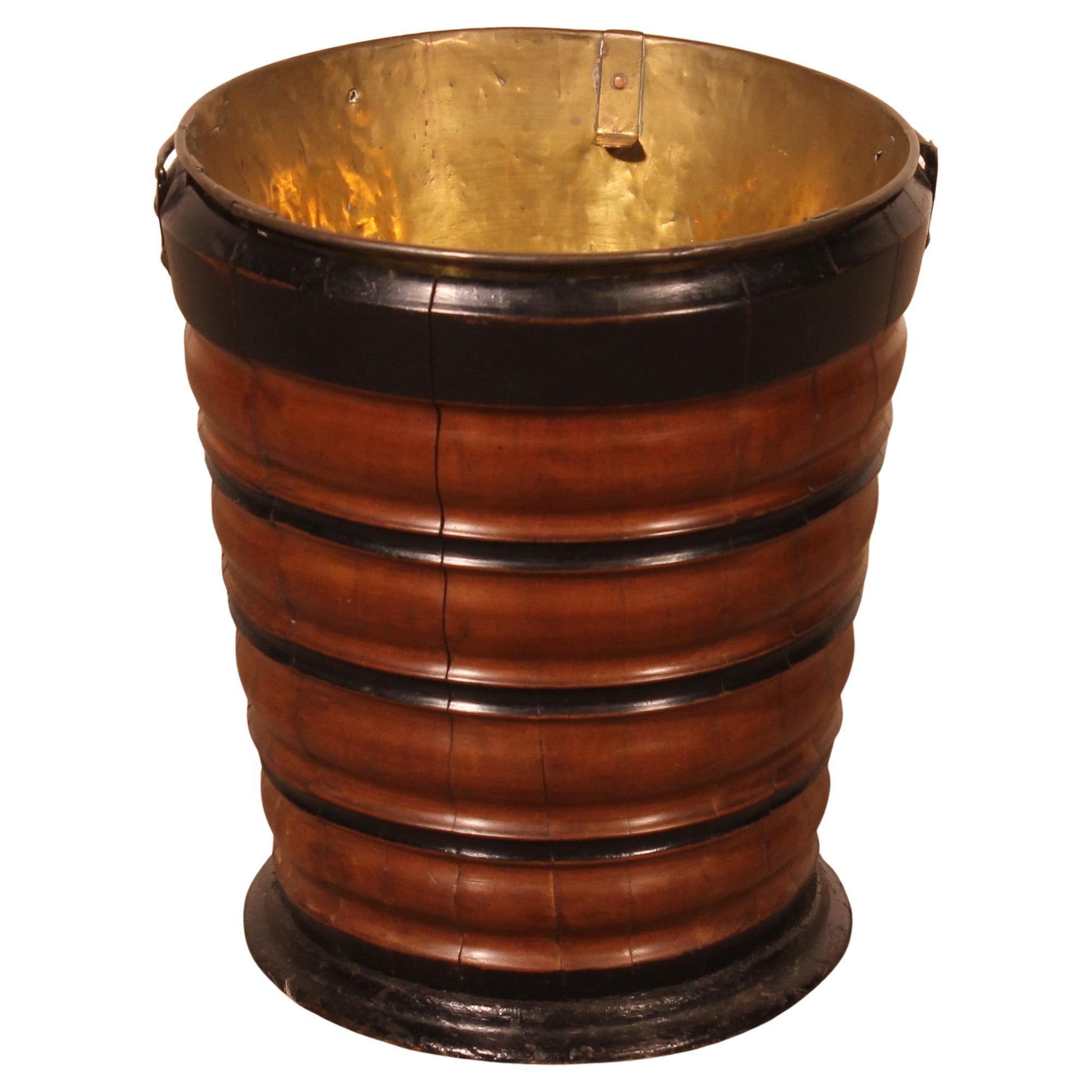 19th Century Dutch Walnut The Bucket For Sale