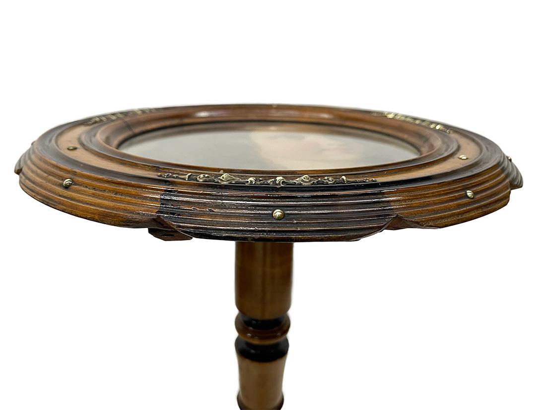 19th Century Dutch Willem III pedestal, plant table, ca 1860 For Sale 3