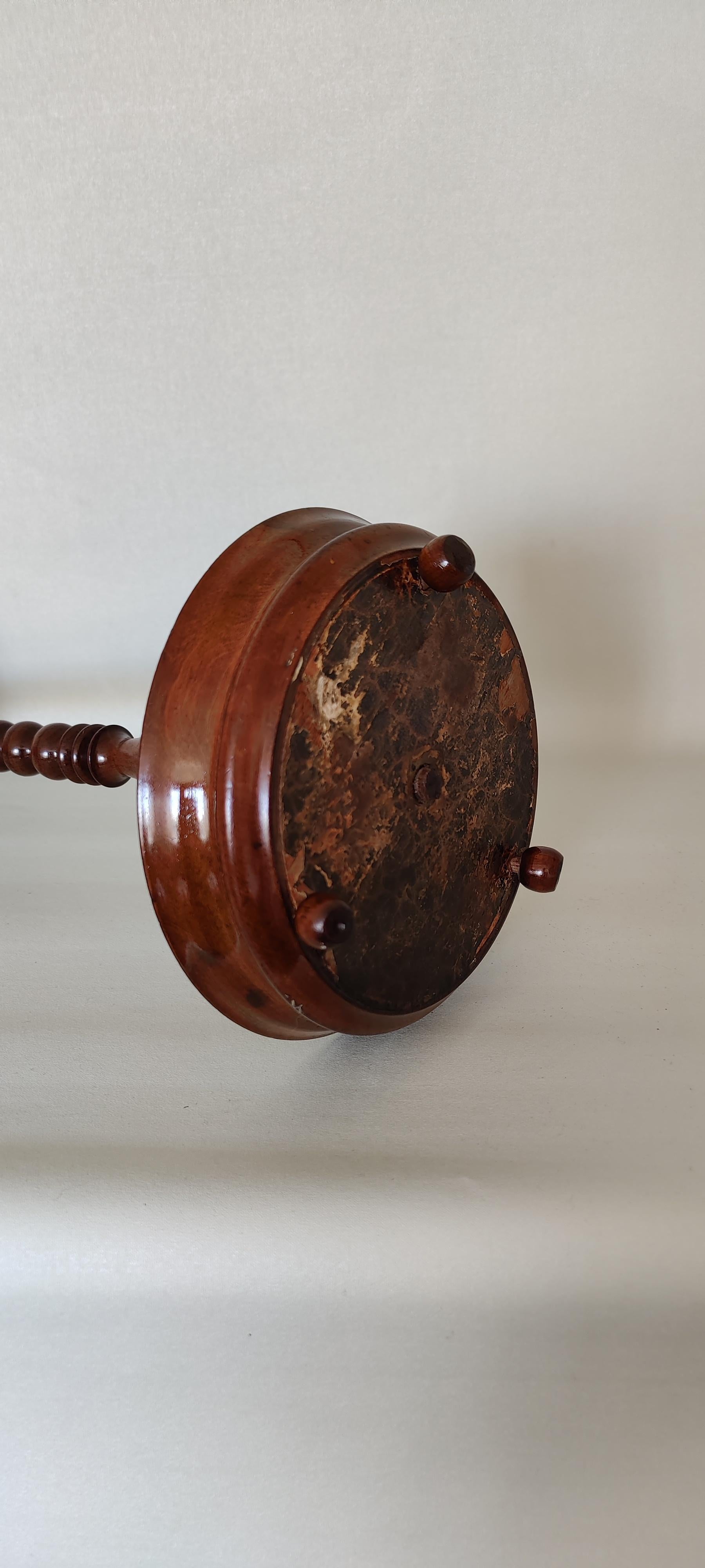 Portapipa o soporte de pipa holandés del siglo XIX con tallo retorcido en Bueno estado para la venta en MIJDRECHT, NL