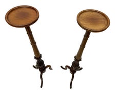 19th Century Dutch Wooden Plant Stands