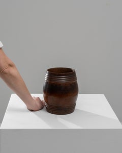 19th Century Dutch Wooden Table Pot