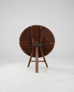 19th Century Dutch Wooden Wine Tasting Table