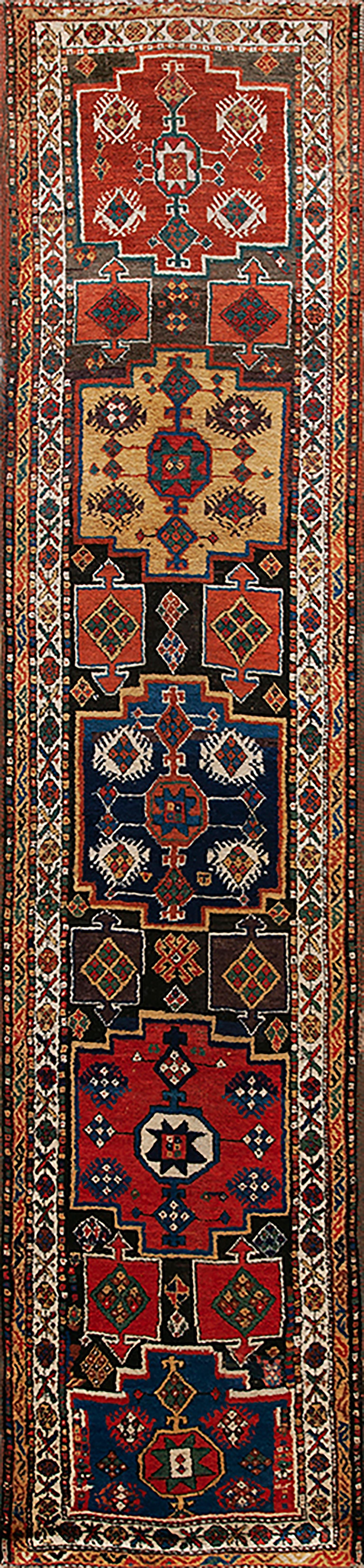 Tapis kurde d'Anatolie orientale du XIXe siècle en vente 9