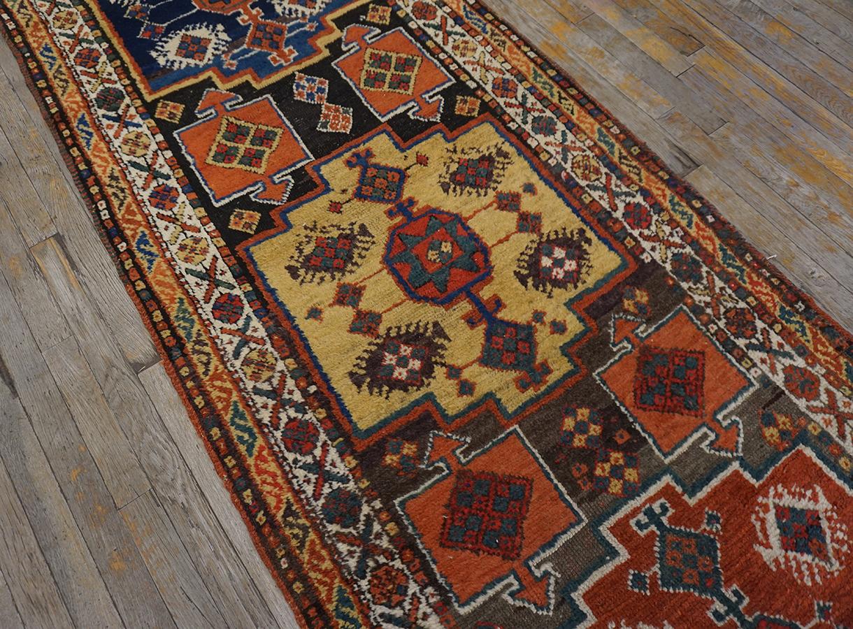 Hand-Knotted 19th Century E. Anatolian Kurdish Carpet For Sale