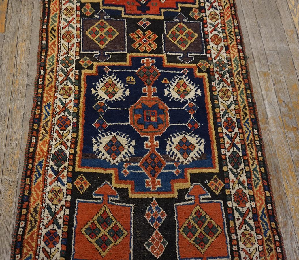 19th Century E. Anatolian Kurdish Carpet In Good Condition For Sale In New York, NY